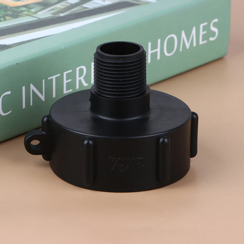 .^1Pc IBC Water Tank Reducing Adapter Durable S60 Fine Thread to 2''NPS 3/4'' Fine Thread Garden Hose Connector Adapter. Qme