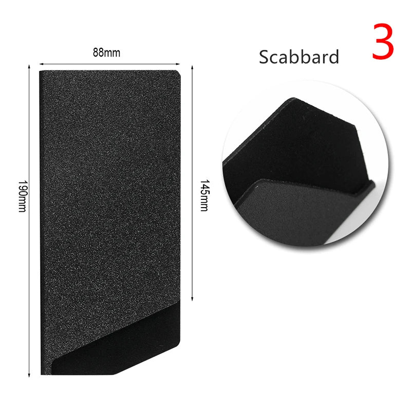 Plastic Kitchen Knife Blade Protector For 3.5-10 Inch Knife Cases Eco-Friendly Material New High Quality Practical Qme 3