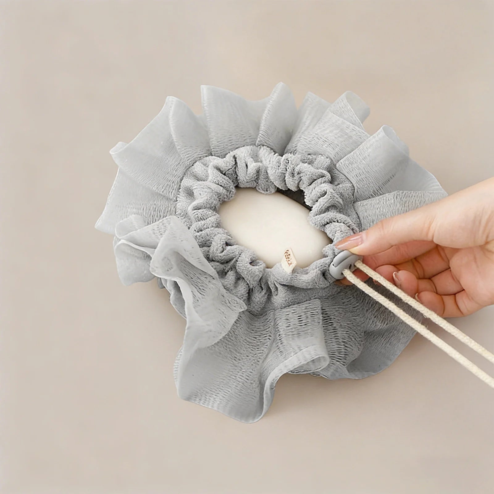 Soft Bath Scrub Bath Ball Body Clean Bath Puff Bathroom Supplies Multi-purpose Scrubbing Bubble Shower Mesh Sponge Qme