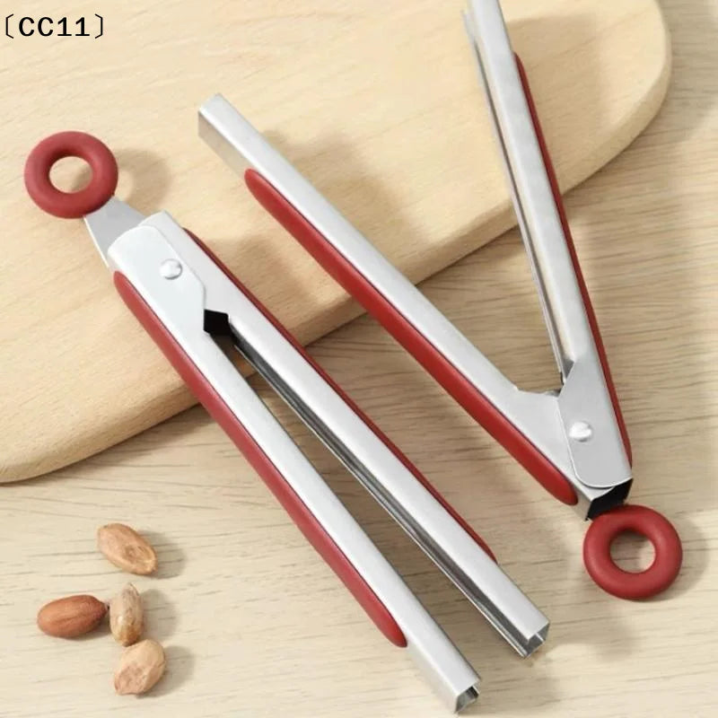 Stainless Steel Peanut Shells Peeling Tool Nutcracker Pliers Suit Qme