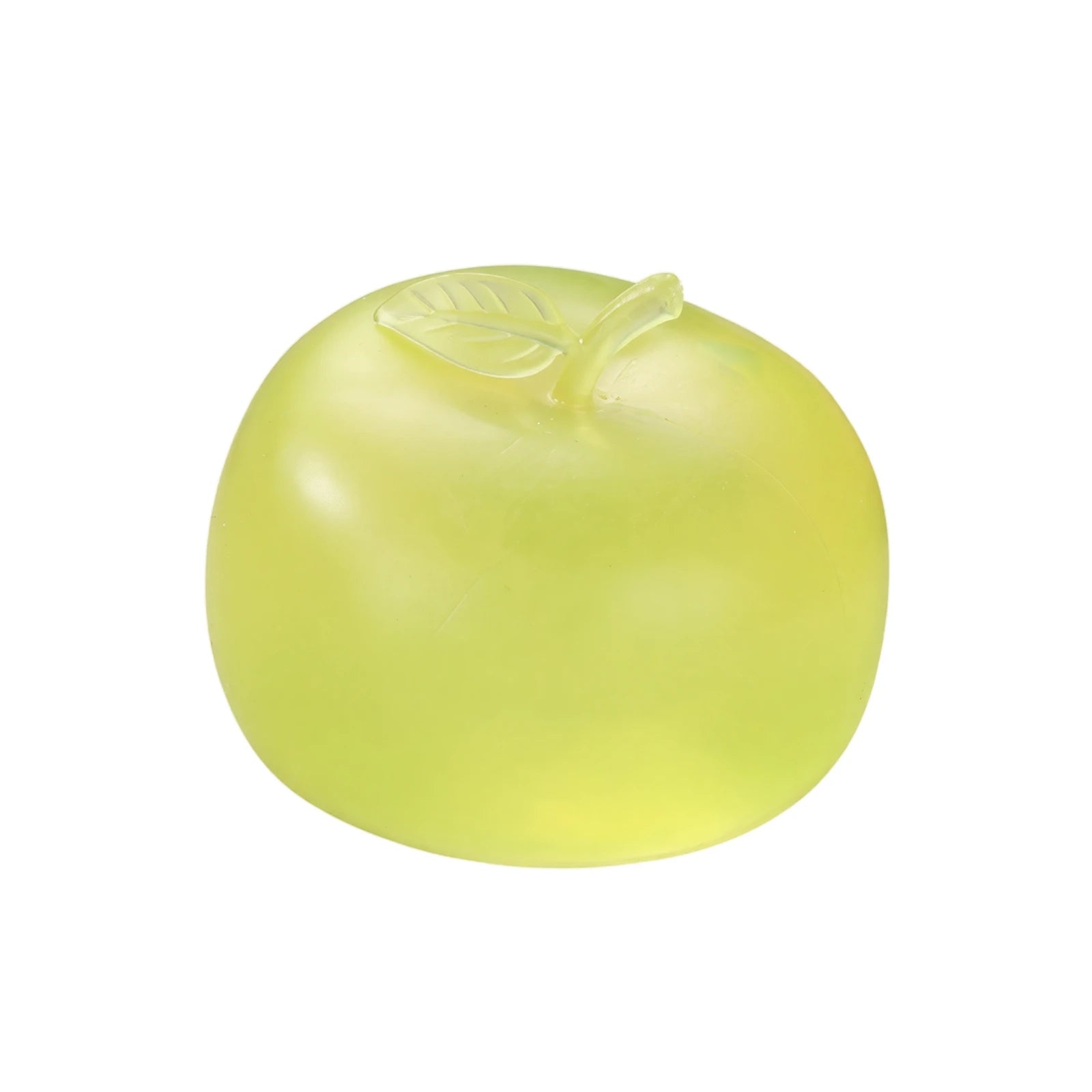 Fun Simulated Apple Slow-rising Gadget Toy Holiday Party Creative Decoration Props Stress-relieving Toy Novety Gift Qme YELLOW One Size