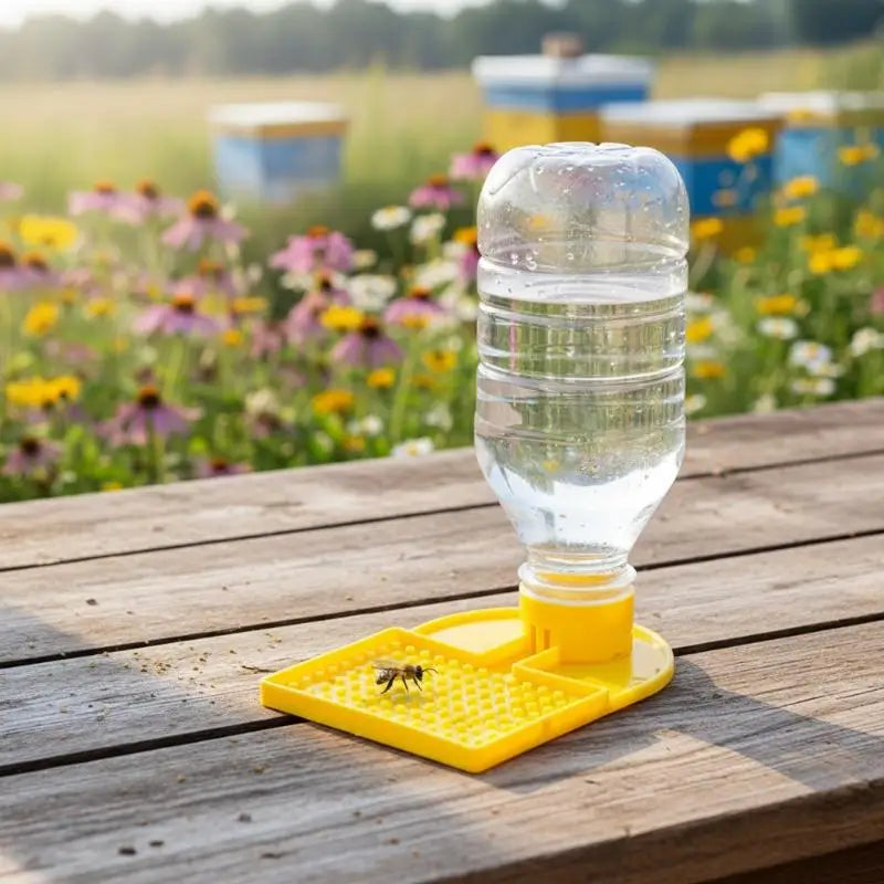 Bees Water Feeder Design Entrance Feeding Internal Mineral Bottle Qme