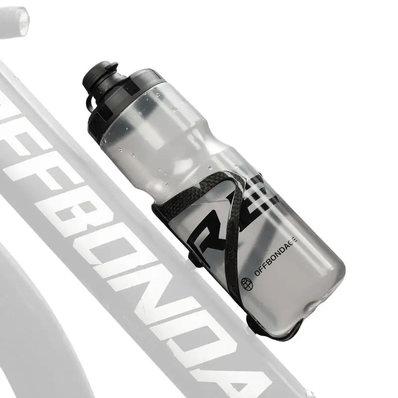 Bike Water Bottle Squeezable Cycling Non-deform Sports Plastic Qme Gray