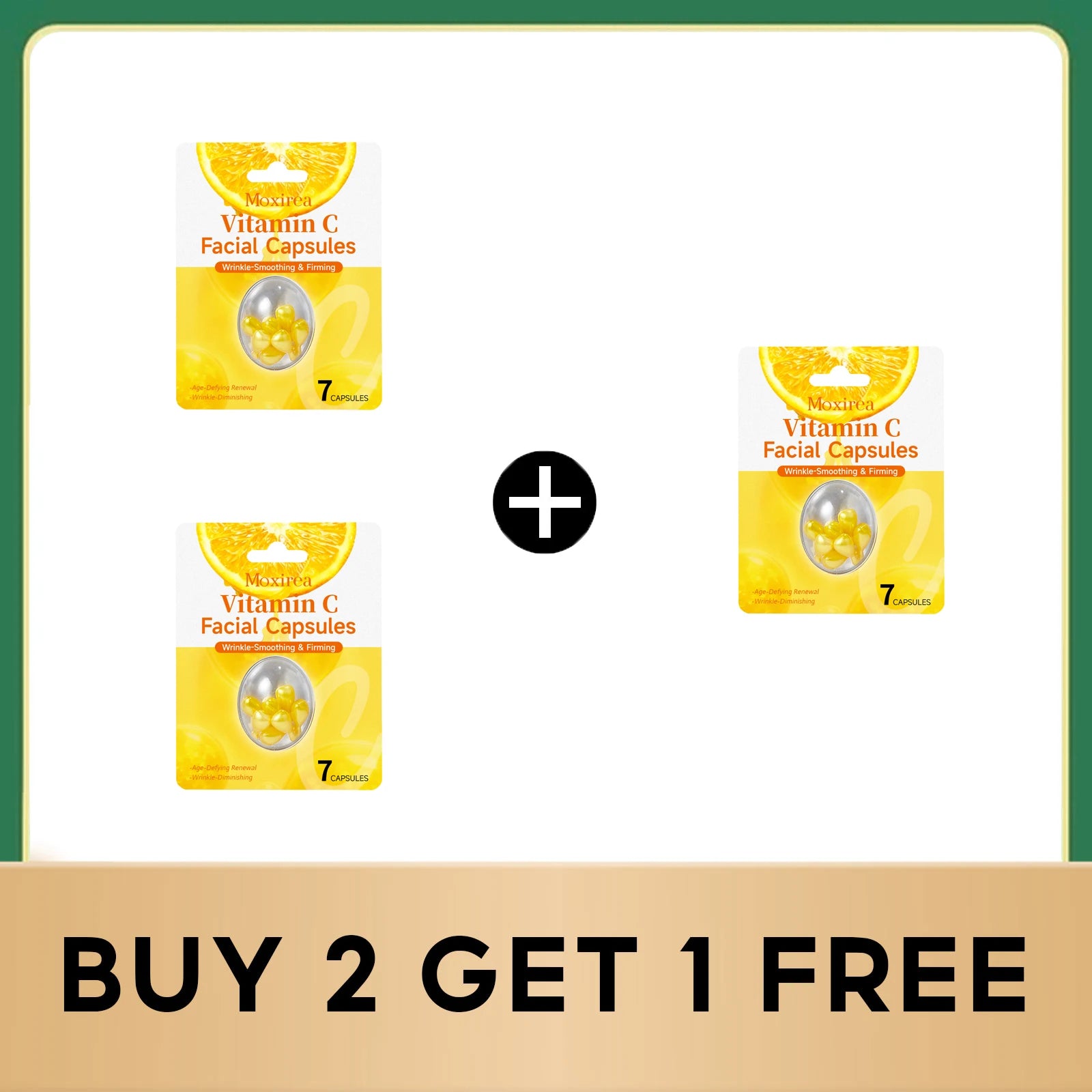 Vitamin C Extract Capsule Brightening Skin Firming Lifting Fade Fine Lines Smooth Moisturizing Repair Collagen Face Care Essence Qme Buy 2 get 1 free