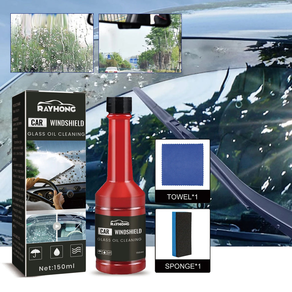 Windshield washer fluid; Automobile windshield cleaning agent for removing stains, rain and fog Qme