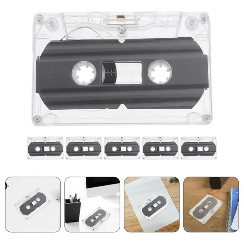 Blank Cassette Tape, Standard Recording Tape, For Use With Voice Music Players. Qme