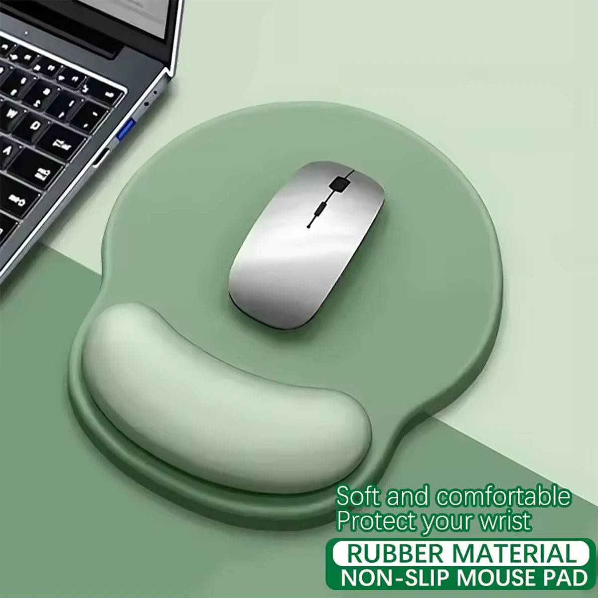 Gradient Thick Anti Slip Rubber Mouse Pad Suitable Office Use Qme