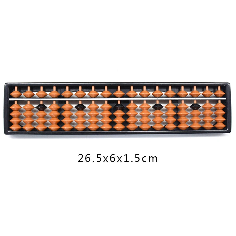 7 9 11 13 15 17 Digit Rods Standard Abacus Brown Bead Soroban Qme A6