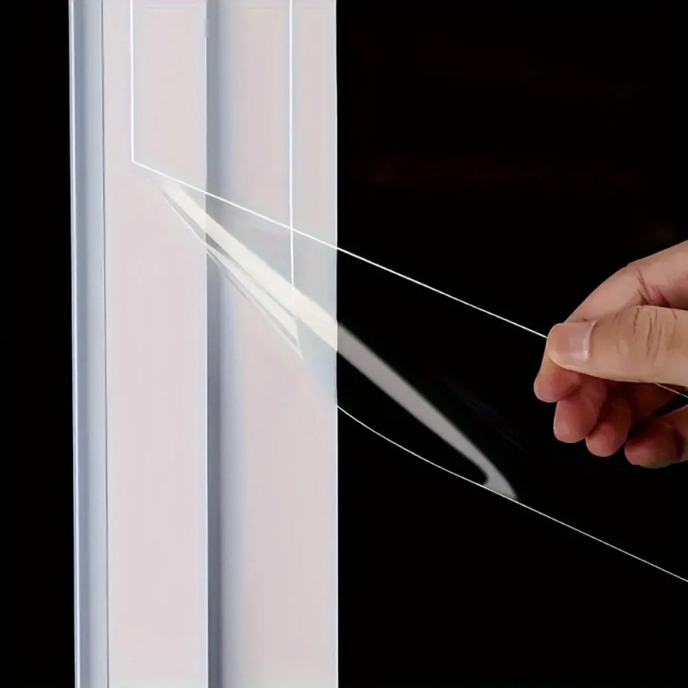 1-4PCS 5M/10M Window Seal Strip Windproof Waterproof Single Side Self Adhesive Nano Tape Cold Resistance Door Gap Caulk Tape Qme