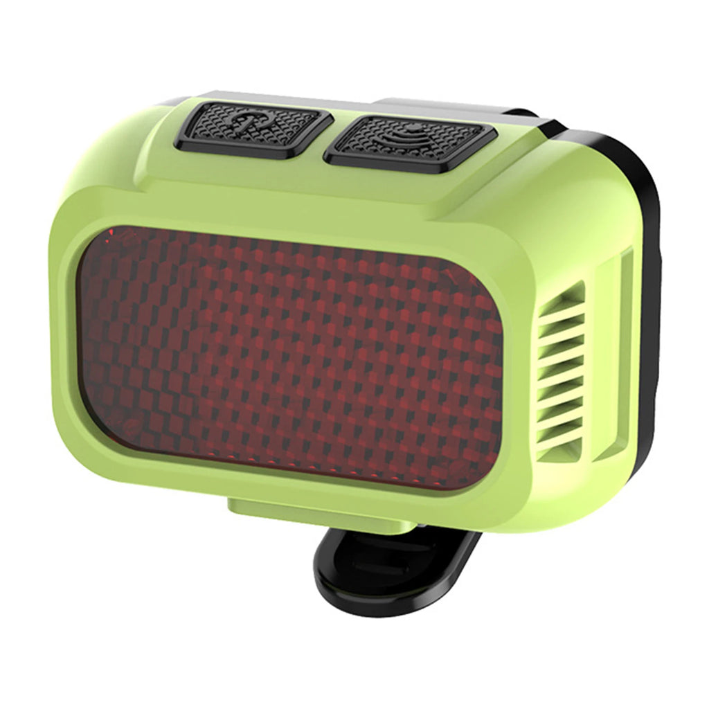 Type-C Powered Led Tail Light Compact Design Mountain Bike Lamp Easy Install for Experience Night Road Trips Camping Adventures Qme green