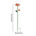 Bee Watering Station For Garden Outdoor Flower Shaped Bird Feeder Water Bowl Backyard Hummingbird Drinker For Lawn Patio Balcony Qme WHITE China Mainland