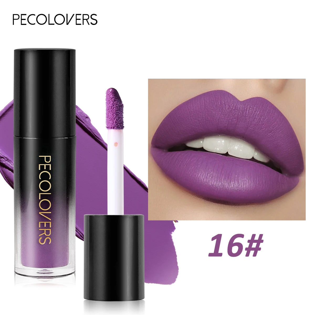 Multiple Colors Matte Velvet Lip Gloss Waterproof Long-lasting