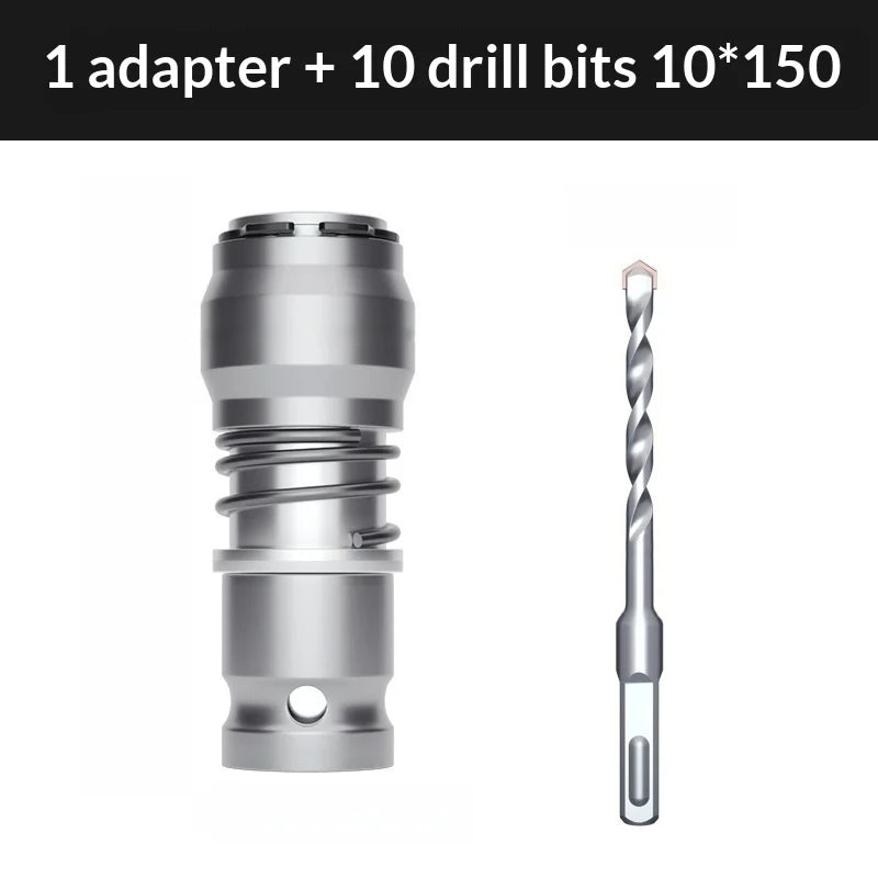 1/2Pcs Small Square Interface Converter High Power Electric Hammer Conversion Adapter DIY Accessories Qme A5