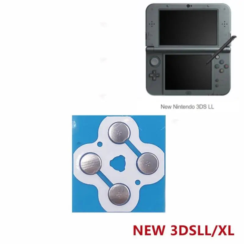 D-pad Dome Snap PCB Board Buttons Conductive FIlm 3DS XL Controller Qme B For New 3DSXL
