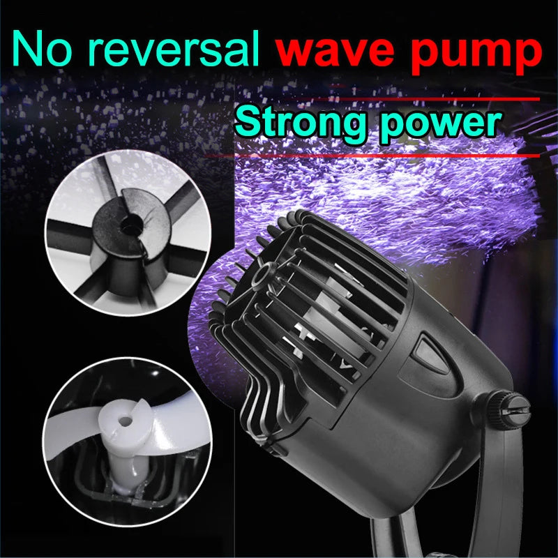 Flow Surf Pump Single Head Wavemaker Water Aquarium Fish Tank Qme