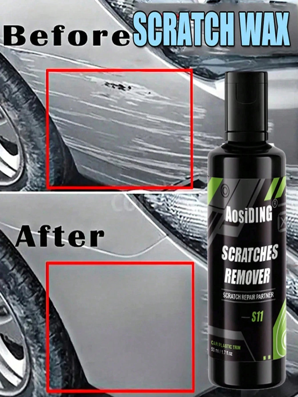 Car Paint Surface Care Scratch Repair Agent Polishing Decontamination Qme