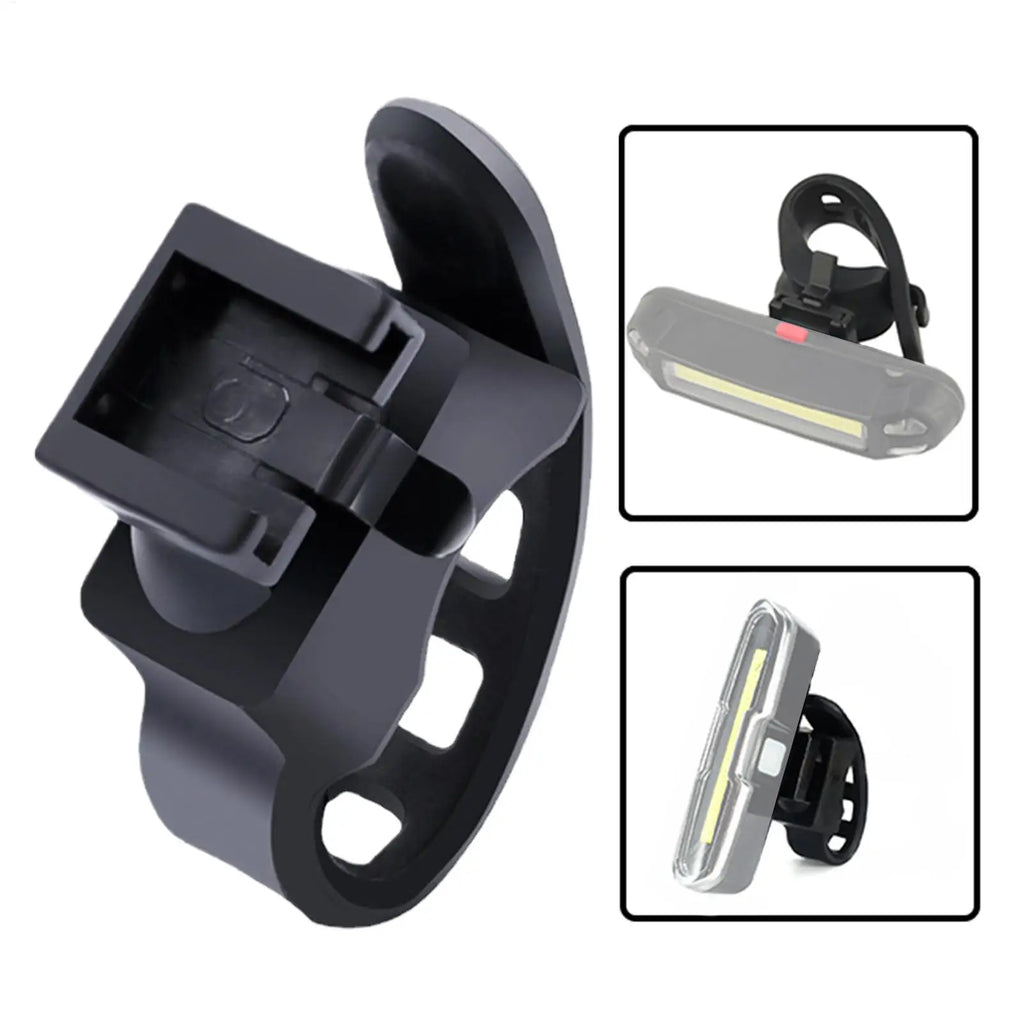 Bicycle tail light strap base bicycle light base clip Fixing Strap Silicone Light Mount Band Taillight Mount Qme