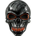 Halloween Skull Stitched Mouth Wire Mask Horror Full Face Cosplay Masquerade Party Costume Accessories Qme F