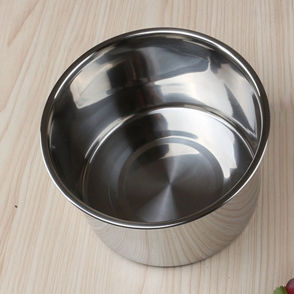 Stainless Steel Kitchen Seasoning Pot Multifunctional Seasoning Box Soup Bowl Mixing Bowl Egg Bowl Stew Cup for Home Cooking Qme