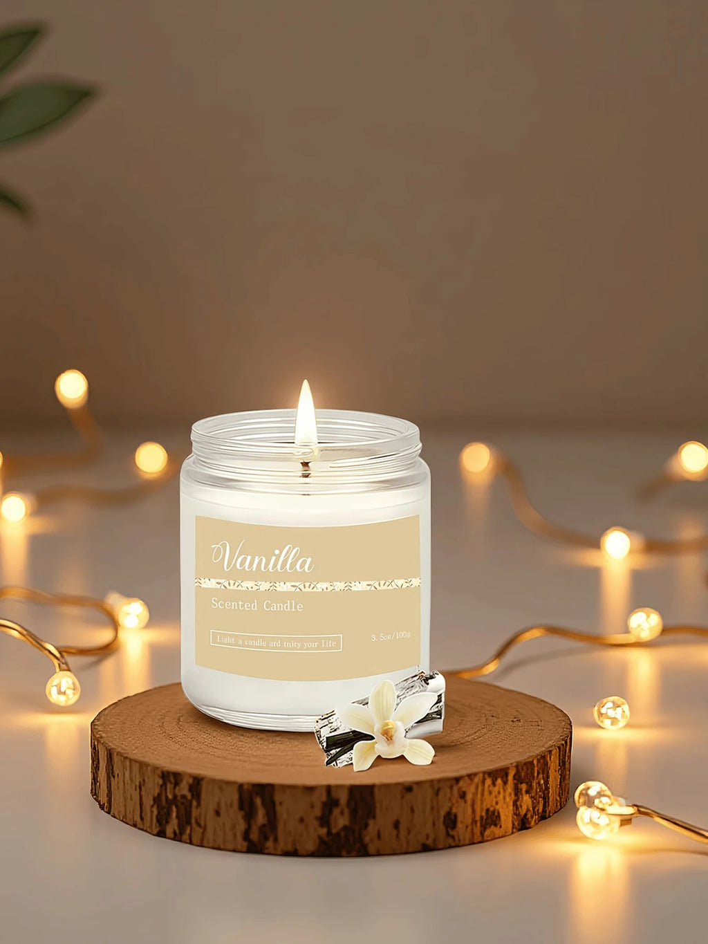 Scented Candles Canned Long-lasting Fragrance Essential Oil Suitable Qme