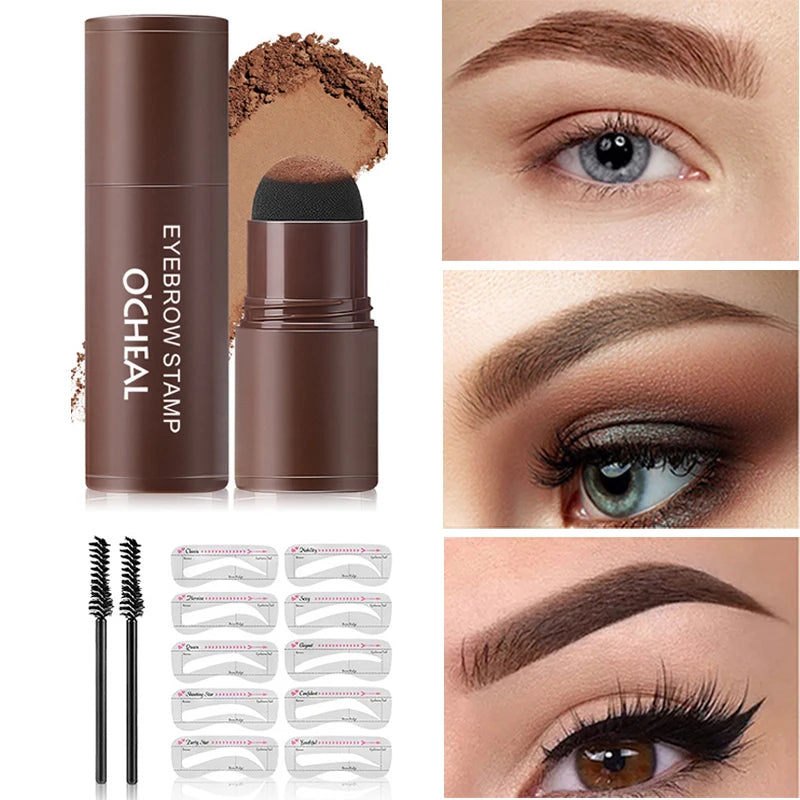 Waterproof Eyebrow Powder Long-lasting Fixing Easy Apply Suitable Qme