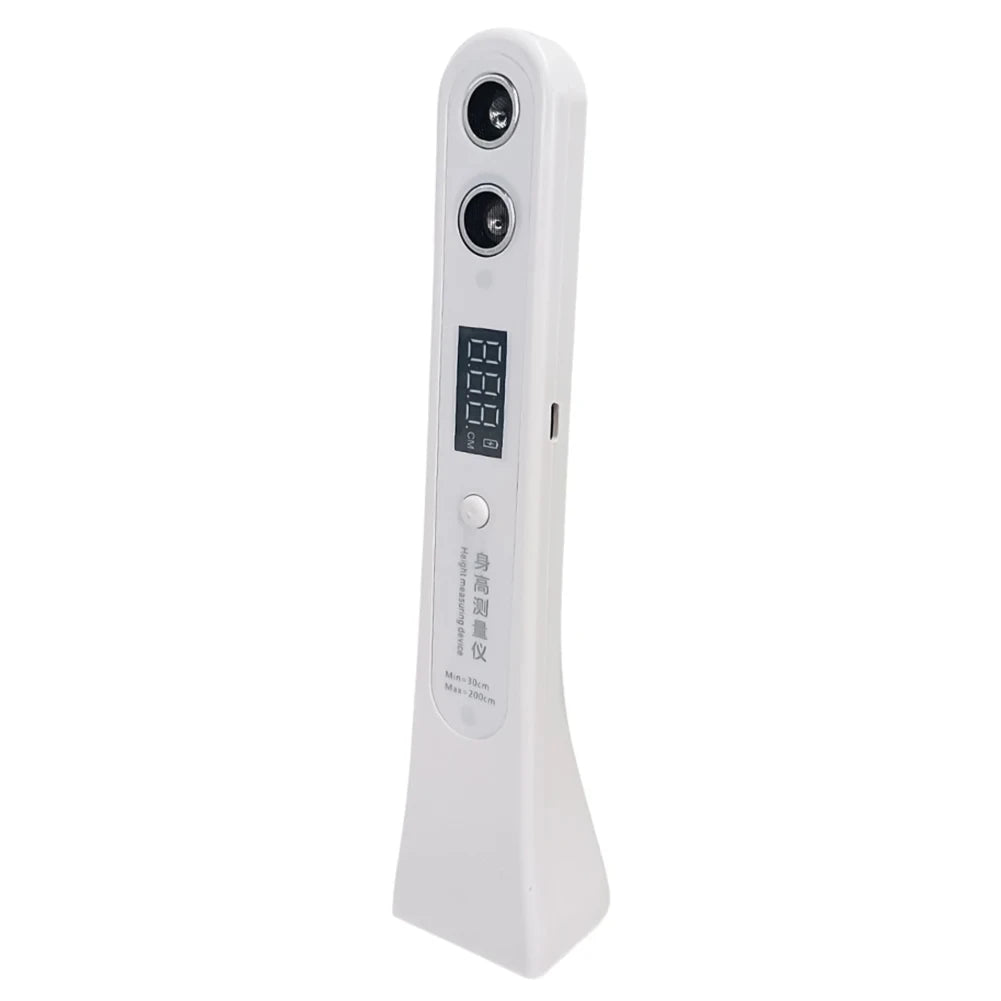 Portable Mini Ultrasonic Precise Height Measuring Instrument Home Qme WHITE