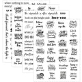 4 Sheets Small Inspirational Words and Phrases Sticker for Scrapbooking Decoration Motivational Quote Sticker Small Talk Sticker Qme Default Title