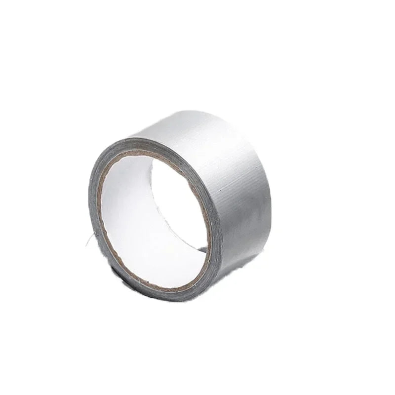 10m Silver - Gray Thick Industrial Tape: Waterproof/Windproof, Single - Sided, Wear - Resistant for Repair & Bundle Tasks Qme 1pc 10M 50mm