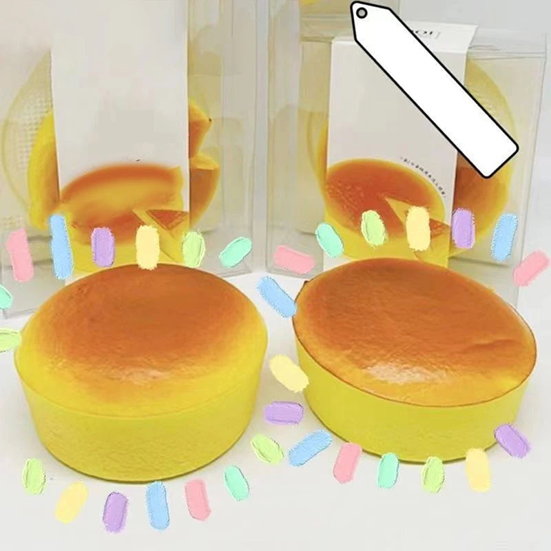 Creative Simulated Steamed Cake Slow Rebound Stress Relief Toy Kids Qme