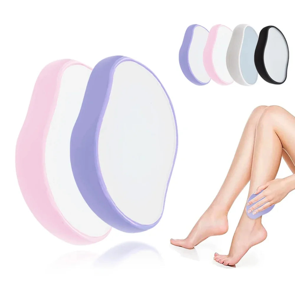 Crystal Hair Removal Eraser Painless Manual Depilation Tool Safe Qme