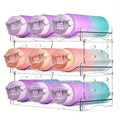 Modular Expandable Cup Storage Rack 2 3 Layers Transparent Organizer Qme 3 Layers