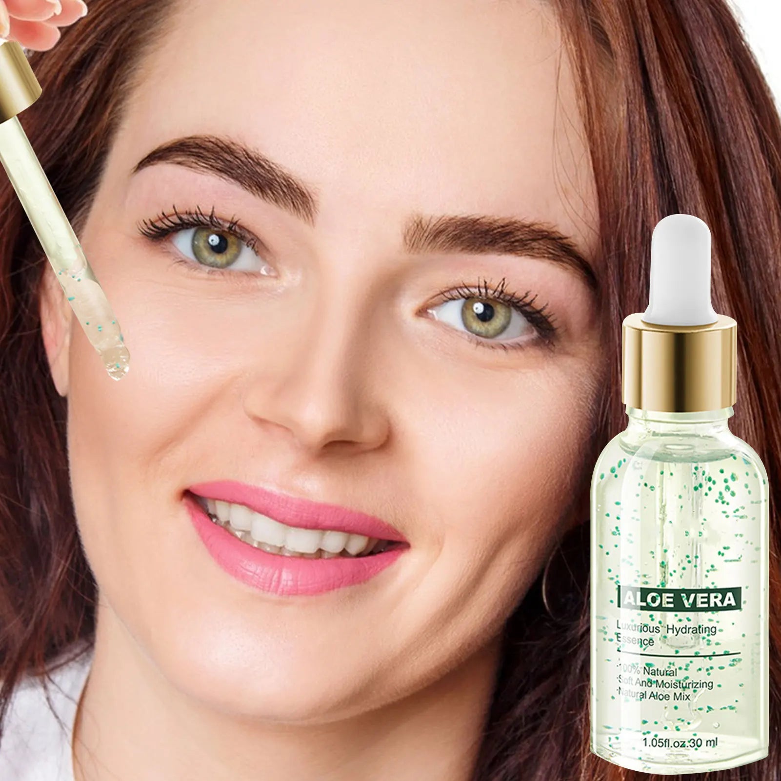 Organic Aloe Vera Gel Luxurious Moisturizing Essence Hydrating Serums Qme