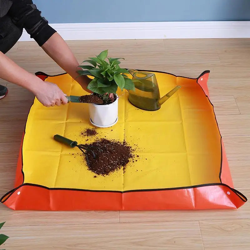 Plant Regeneration Mat Waterproof Transplant Portable Square Foldable Qme