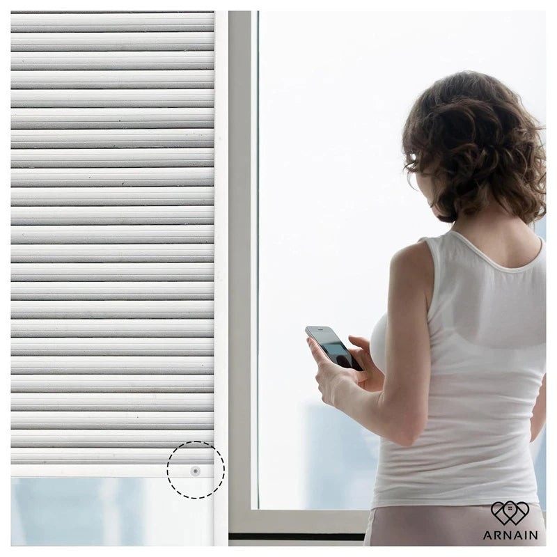 8Pcs White Plastic Blind Stoppers Smooth Compact Roller Shutter Repair Curtains Accessories Window Blind Stopper Parts. Qme