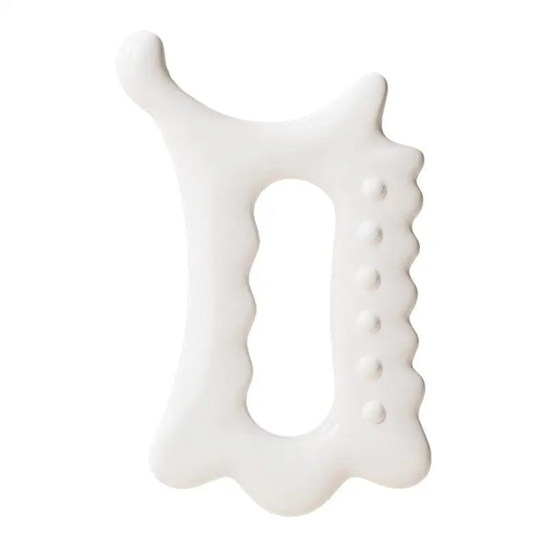 Ergonomic Handheld Gua Sha Board Non-ceramic Massage Tool Face Body Qme