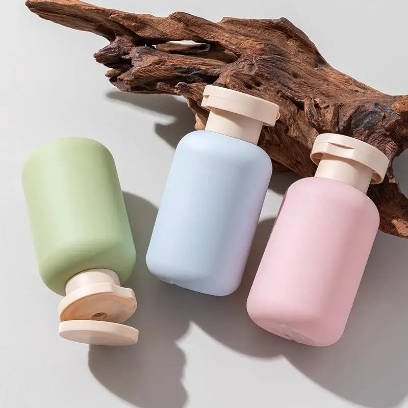 Soft Leakproof Travel Bottles Portable Squeeze Tubes Shampoo Lotion Qme