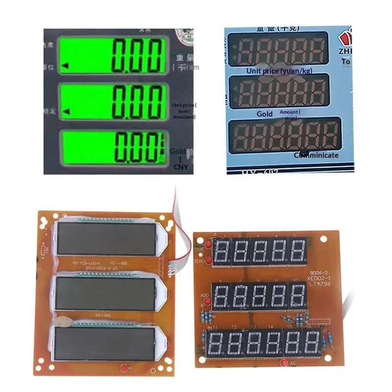 Display Screen Circuit Board LED LCD Electronic Scale Platform Qme