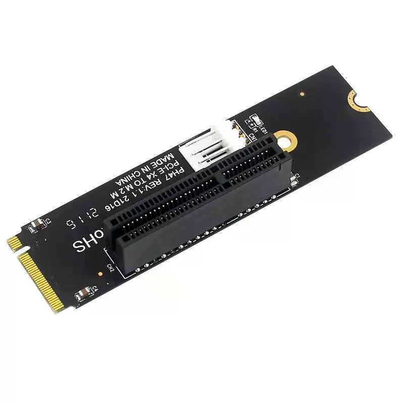 M 2 Key-m PCIe 4 0 X4 Converter Compatibility Riser Adapter Card Qme