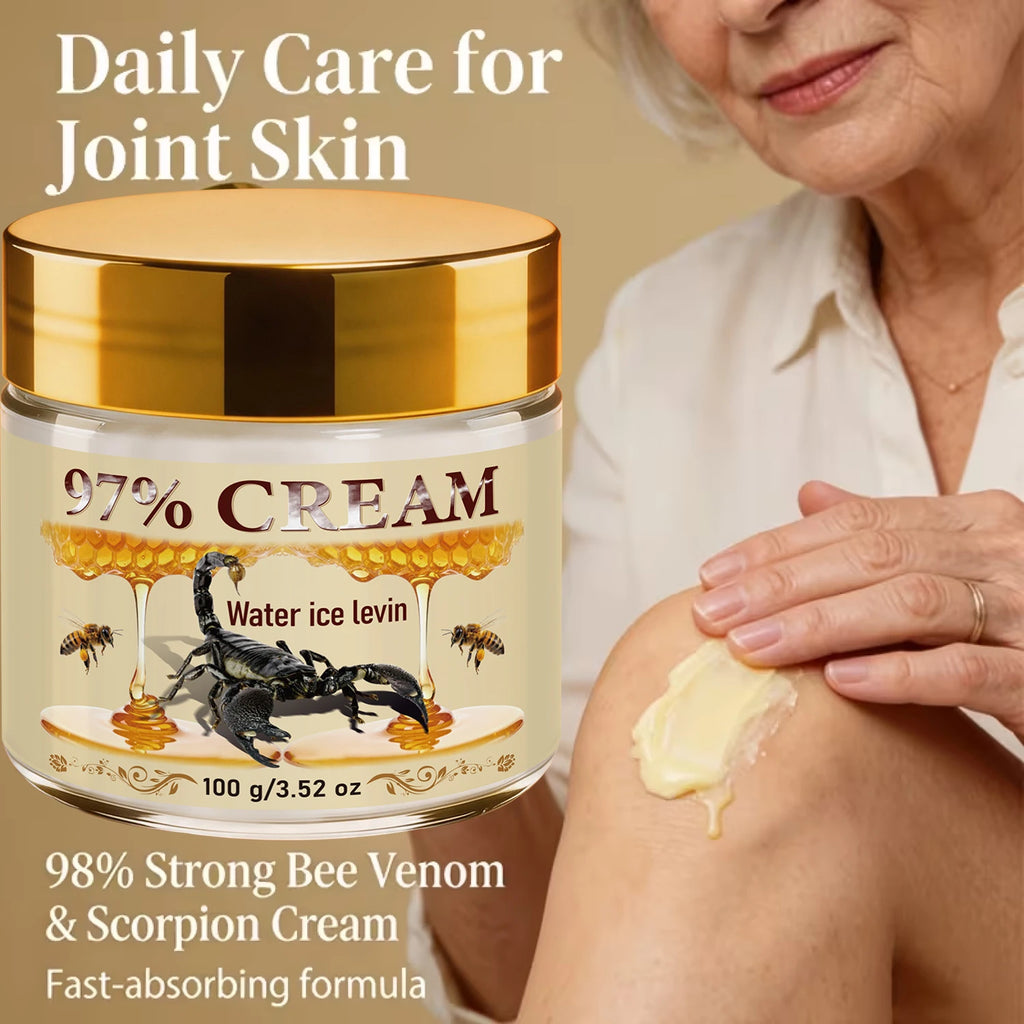 97% Bee Venom Body Cream Infused Collagen Niacinamide, Hydrating Firming Body Moisturizer Qme