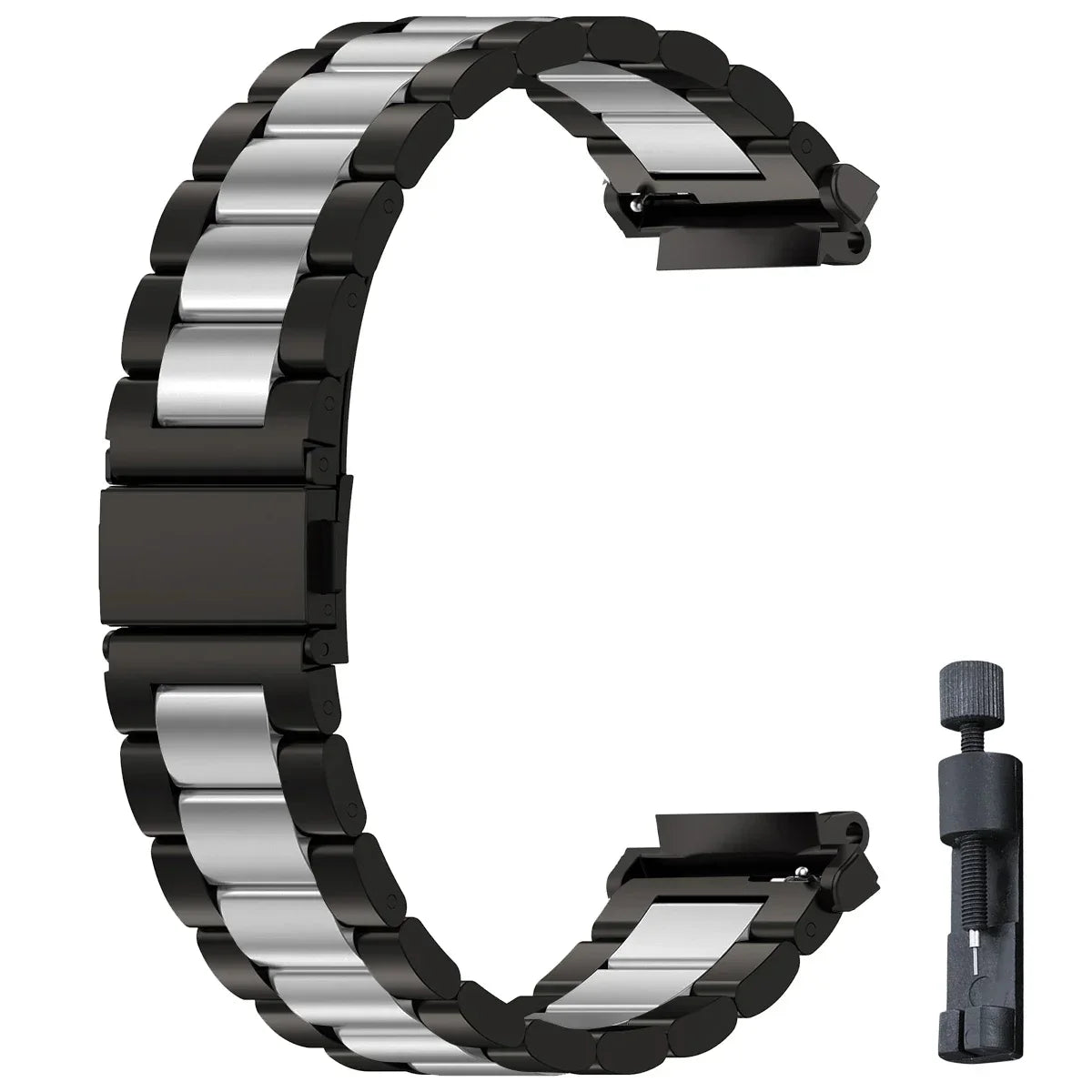 Stainless Steel Band for Amazfit T-rex 2 3 Ultra Watch Strap Metal for Amazfit Trex Pro T Rex Tyrannosaurus Smartwatch Bracelet Qme Black S T-Rex 3