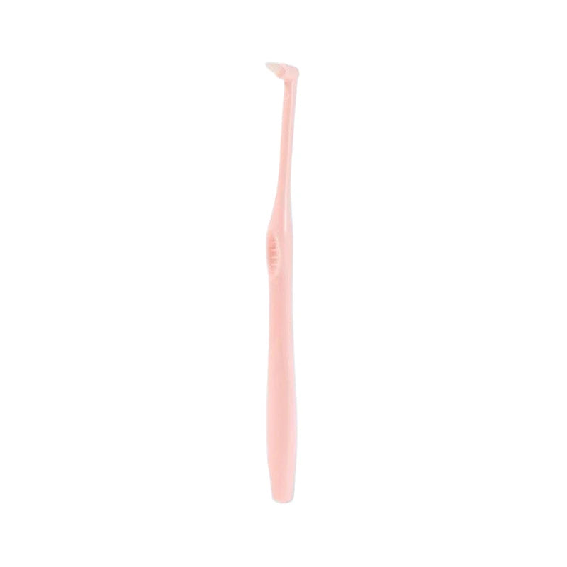 Small Head Single-beam Teeth Cleaning Toothbrush Interdental Brush Qme 1PCS Pink