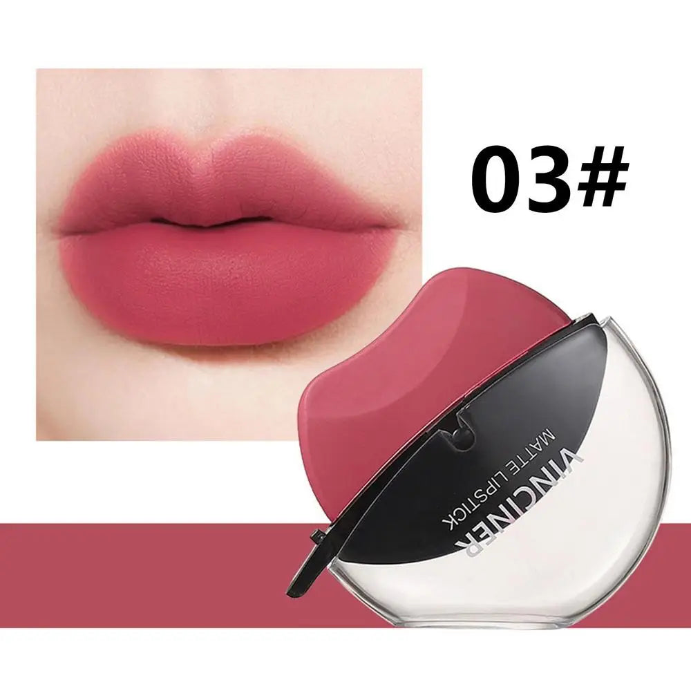 Pigmented Matte Velvet Lazy Lipstick Moisturizing Lip Gloss Qme 03 China Mainland