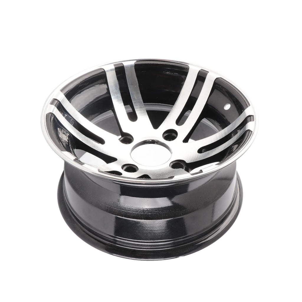 12inch ATV Wheel Rim Hub Aluminum Alloy High Strength Replacement for Quad Bike Go Kart Cart Off Road Vehicle 12inch Wheel Rim Qme