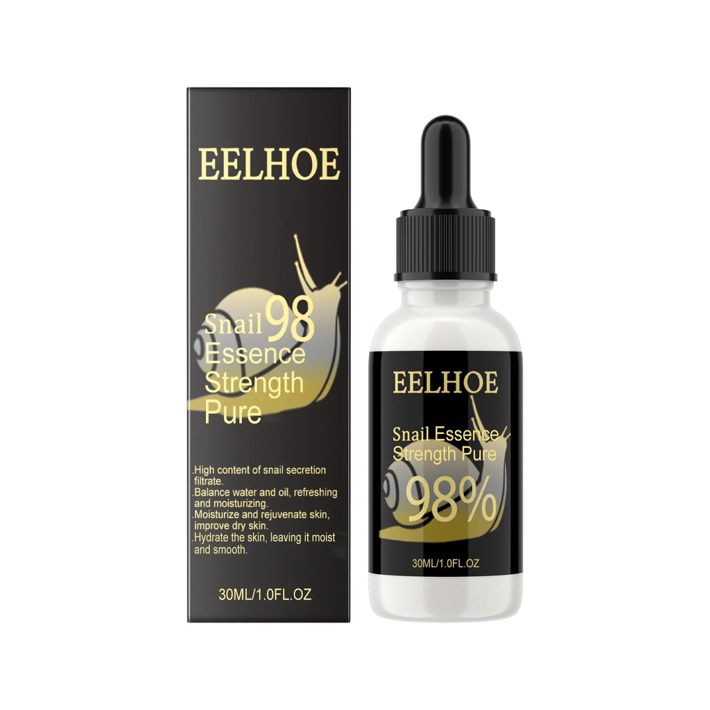 Snail Essence Fade Fine Lines Repair Skin Barrier Moisturizing Refines Pores Nourishes Rejuvenates Anti Wrinkle Facial Essence Qme 30ml Boxed