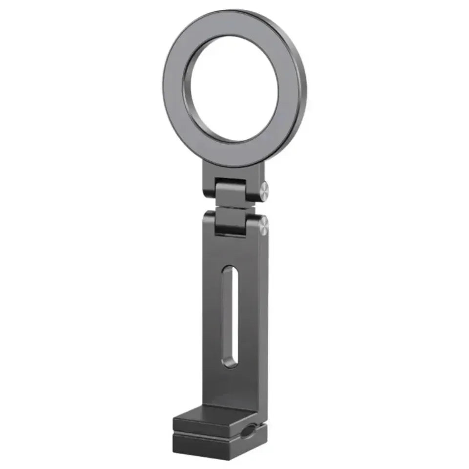 Adjustable Universal Magnetic Phone Holder Travel Essentials Flexible Qme GRAY
