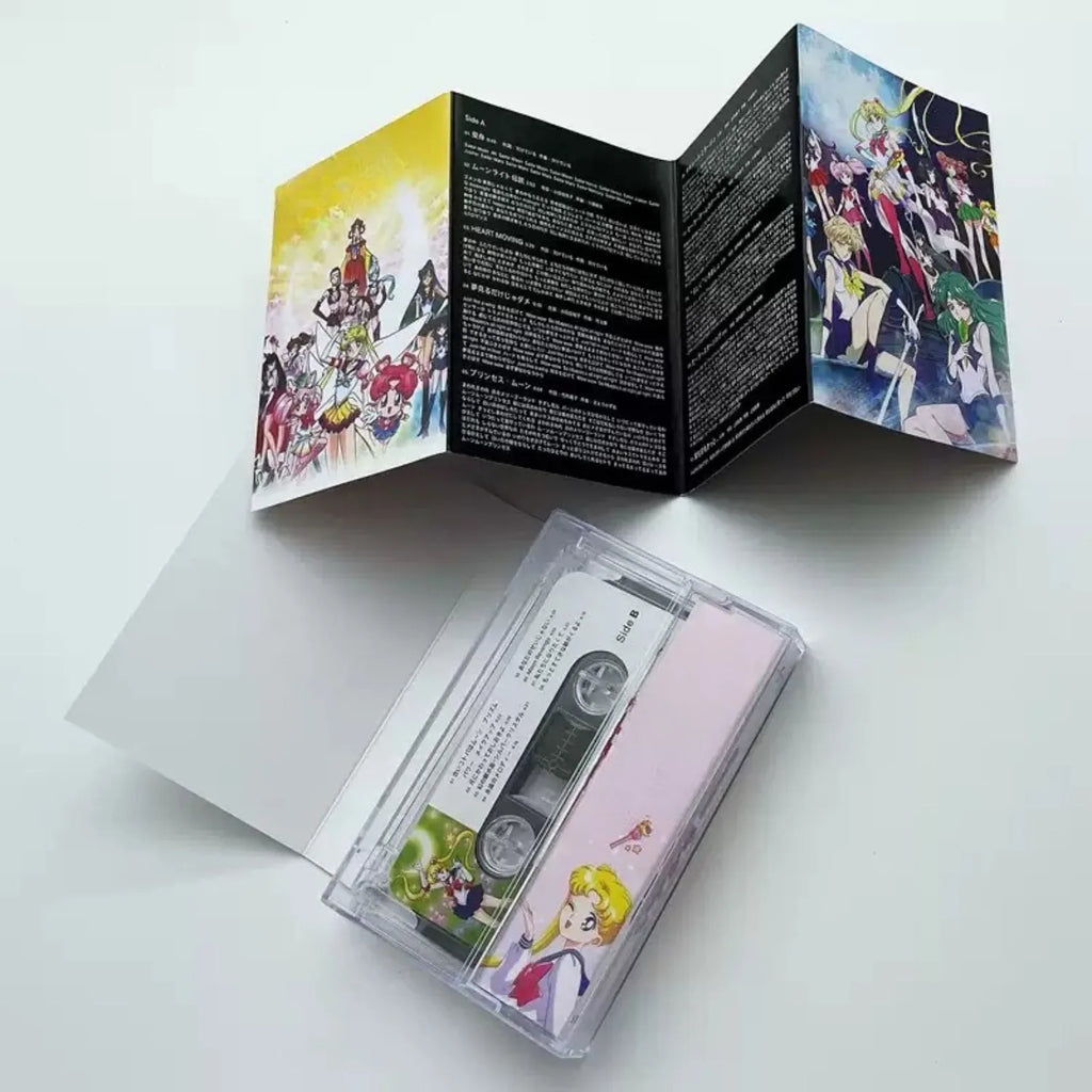 Classic Anime Soundtrack Cassette Tape, Retro Nostalgic Format, Childhood Theme Song Reissue, Ideal for Collectors Qme