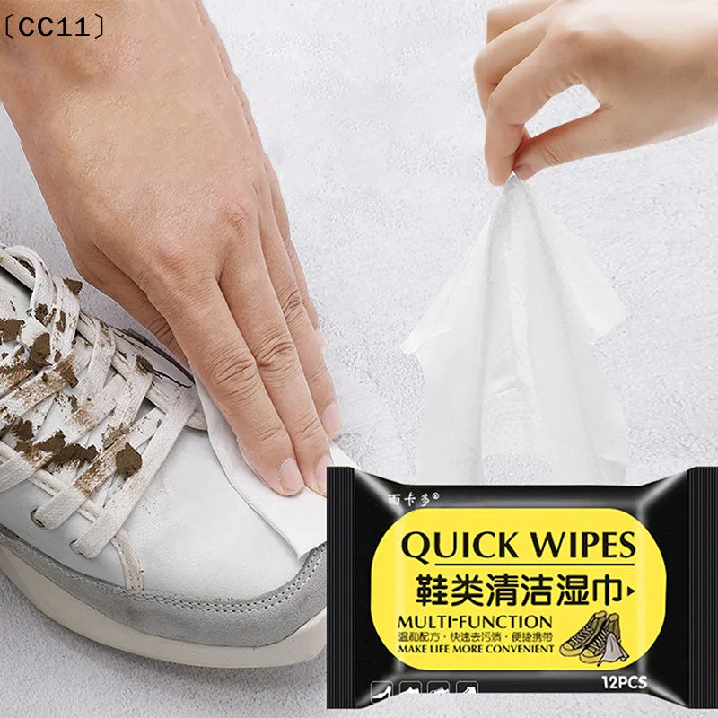 Disposable Shoe Wipes Cleaning Tools Care Shoes Useful Fast Scrubbing Qme