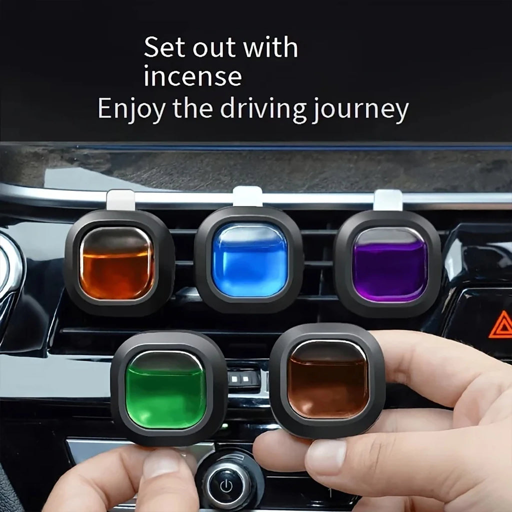 Car Air Fragrance Clips Conditioning Outlet Freshener Liquid Qme