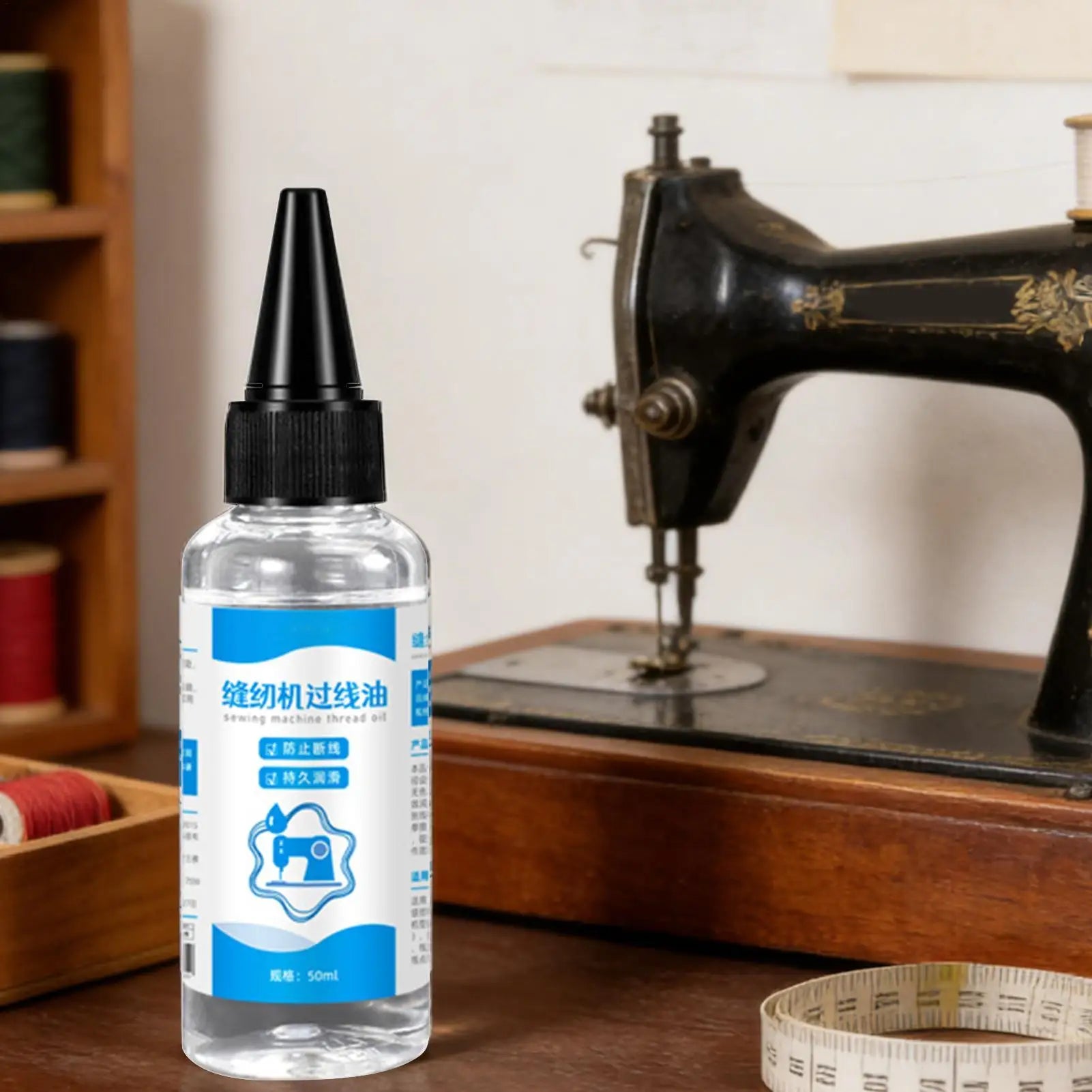 NEW Sewing Machine Lubricant Oil 50ml Needle Lubrication Maintenance Quilting Machine Lubricant Oil for Men Women Mom Grandpa Qme