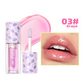 QIBEST Lip Balm Oil Moisturizing Makeup Lip Plumper Oil Repair Lip Fine Lines Beauty Lip Gloss Nourishing Bright Lip Cosmetic Qme 03 Grape